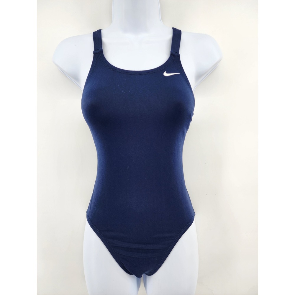 Nike Navy Blue One Piece Swimsuit size 4